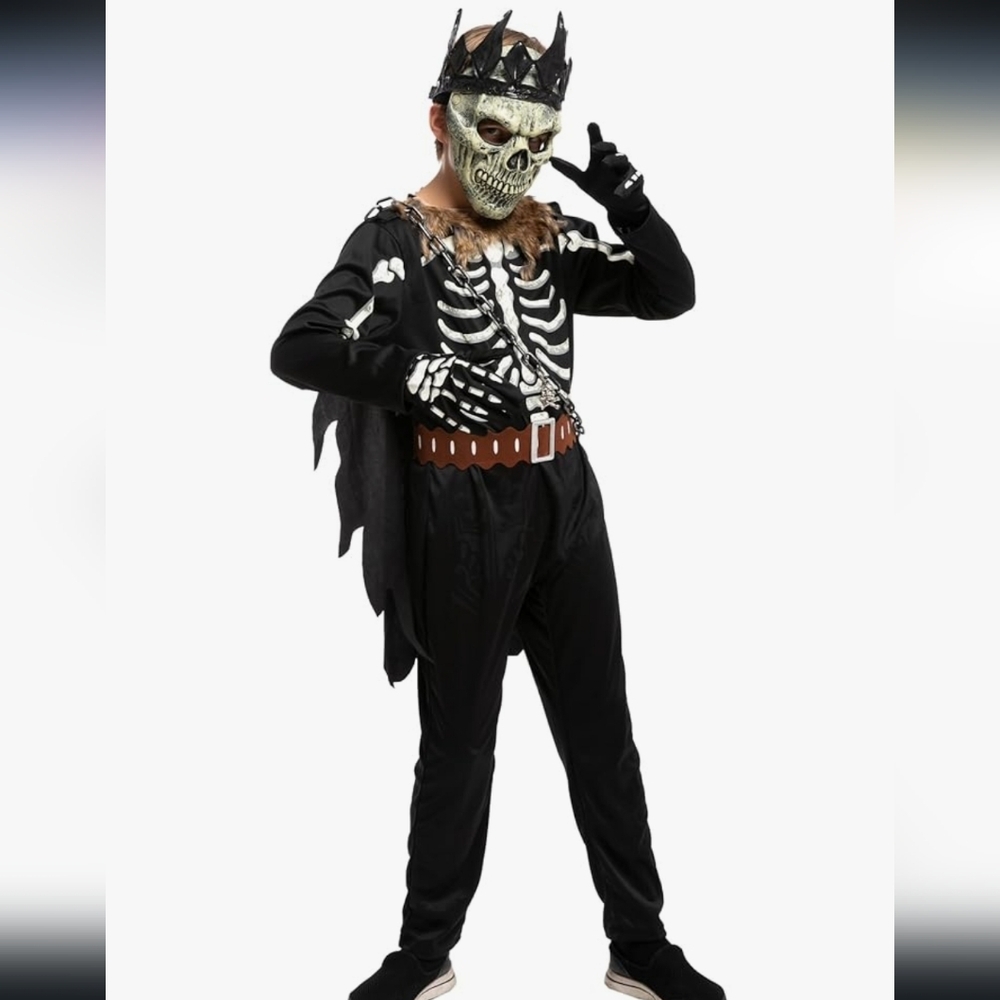 Spooktacular Creations Skeleton Costume Size Large